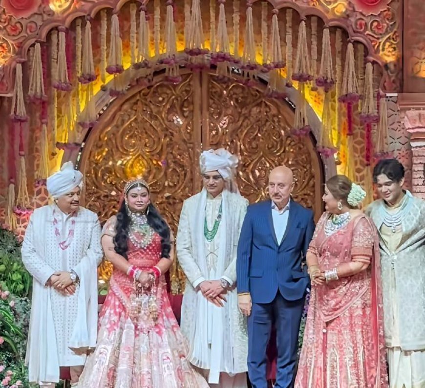 From Aaditya Thackeray’s blessings to Jaya Kishori’s spiritual presence & Anupam Kher’s warm wishes Seema Singh hosts grand wedding for daughter Meghna