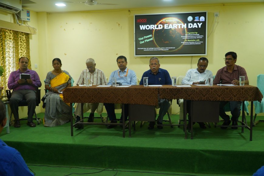 Earth Day Celebrated at Fakir Mohan University on the Theme "Our Planet, Our Power"