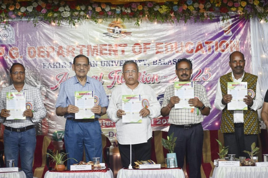 स्नातकोत्तर शिक्षा विभाग के पूर्व छात्र संघ का वार्षिक उत्सव ‘शिक्षादीपम्’ संपन्न