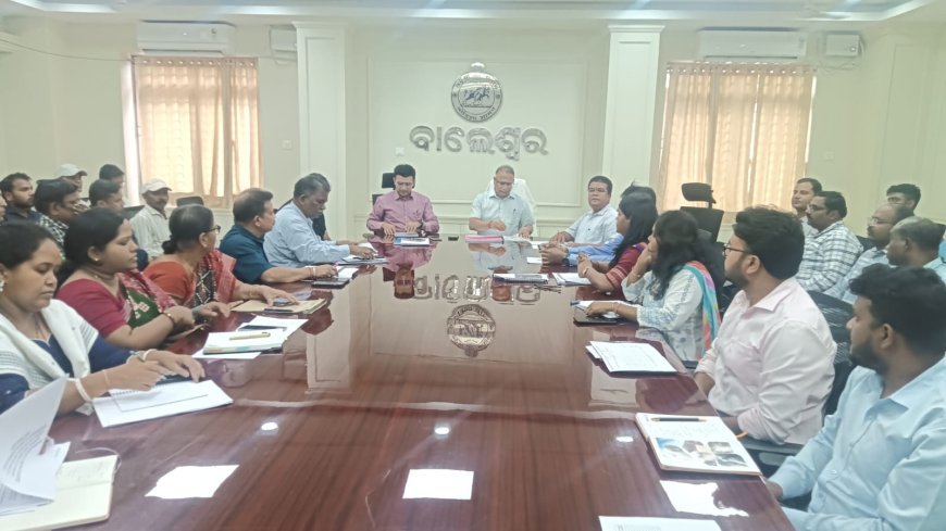 Two-Day Visit of Principal Secretary to Balasore: Reviews Development Initiatives Across Departments