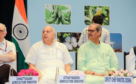 Deputy CM Singh Deo attends National Conference on Agriculture Kharif Campaign 2025, presents demands of Odisha