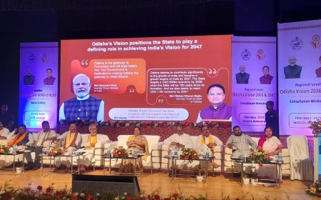 क्षेत्रीय “ओडिशा विजन 2036 एवं विकसित भारत-विकसित ओडिशा 2047 परामर्श कार्यशाला” बालेश्वर में आयोजित