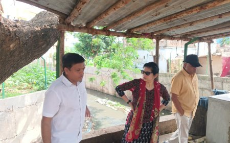 Usha Padhee reviews urban flooding, water body development at Ganguanala & Daya West Canal