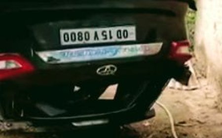 Gun recovered from car after accident