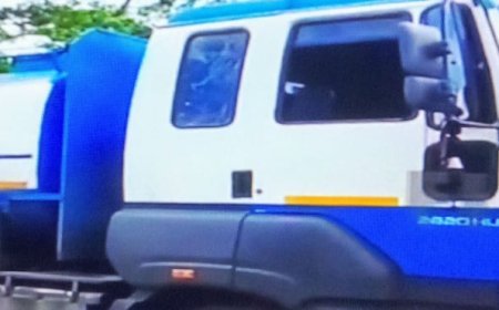Woman dies, husband critical after oil tanker rams into bike
