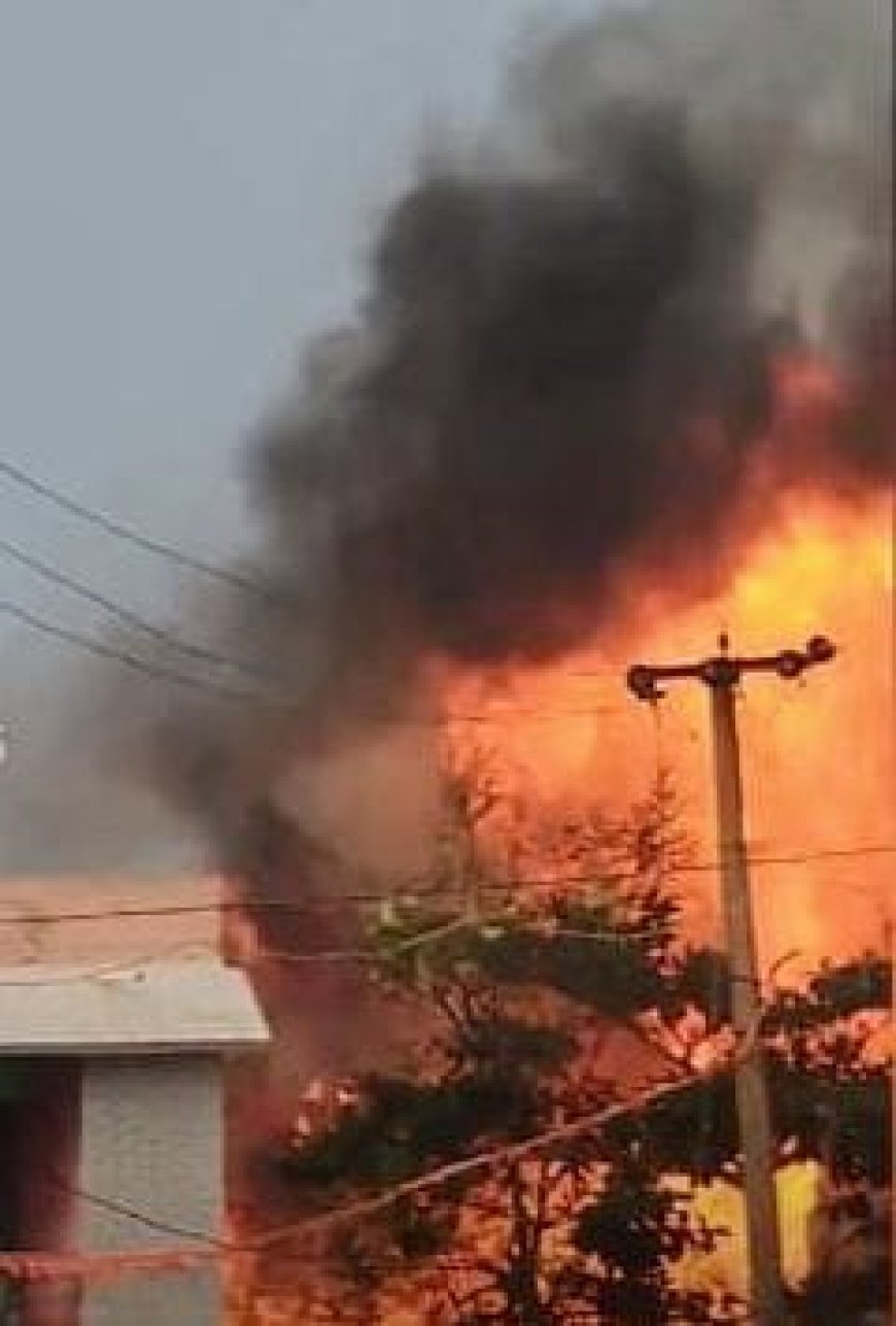 Major explosion occurs at gas cylinder godown in Balasore