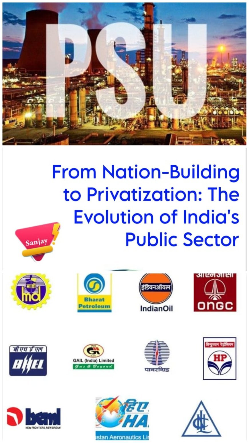 From Nation-Building to Privatization: The Evolution of India's Public Sector
