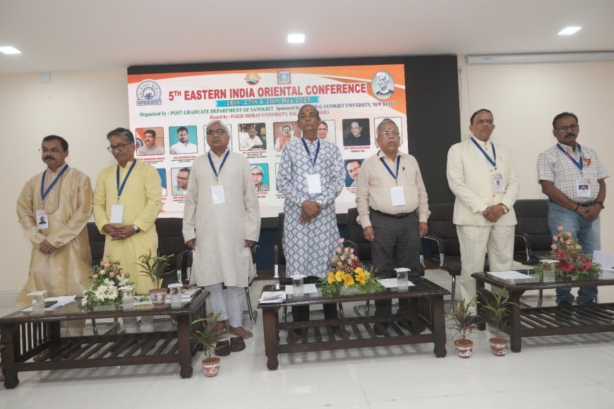 Three-Day Oriental Conference Inaugurated at Fakir Mohan University