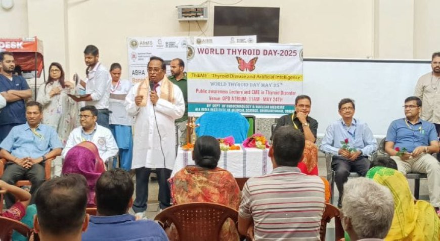 AI to play significant role in early diagnosis of Thyroid disorders: AIIMS Bhubaneswar Executive Director