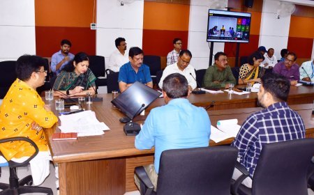 Housing & Urban Development Minister inspects drainage system in Bhubaneswar