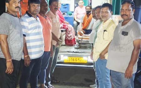 A Journey of Hope: Sundargarh Unites to Support Cancer Patient Rajesh Kumar Swain