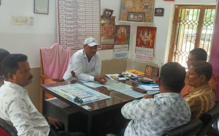 Preparatory Meeting Held to Celebrate Foundation Day and Van Mahotsav at Anchalika High School, Saun