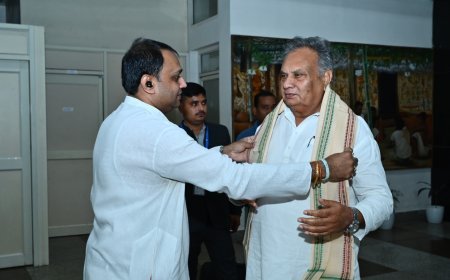 ରାଷ୍ଟ୍ରୀୟ ଲୋକ ଦଳ ନ୍ୟାସନାଲ ଜେନେରାଲ ସେକ୍ରେଟାରୀ ଅର୍ଗାନାଇଜେସନ୍‌ ଶ୍ରୀ ତ୍ରିଲୋକ ତ୍ୟାଗୀଙ୍କ ପ୍ରେସମିଟ