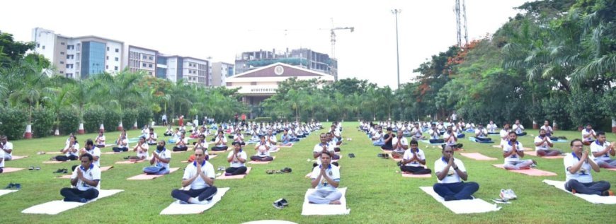 AIIMS Bhubaneswar celebrates 11th International Day of Yoga with spirited fervour