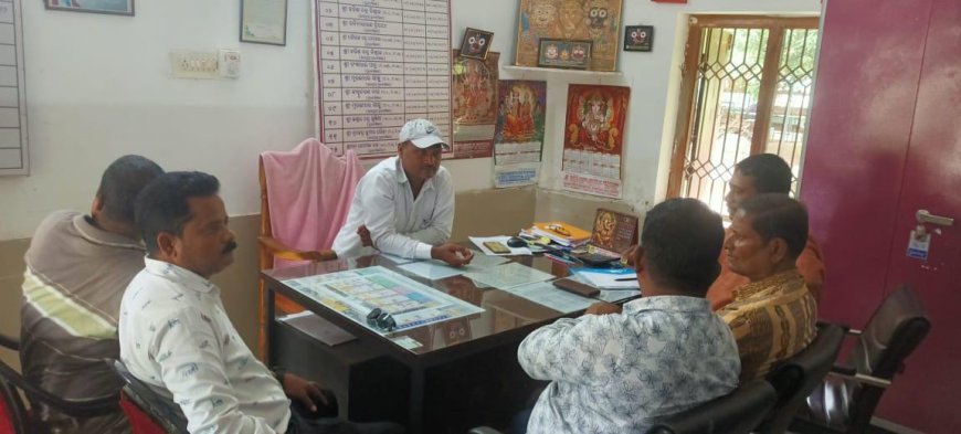 Preparatory Meeting Held to Celebrate Foundation Day and Van Mahotsav at Anchalika High School, Saun