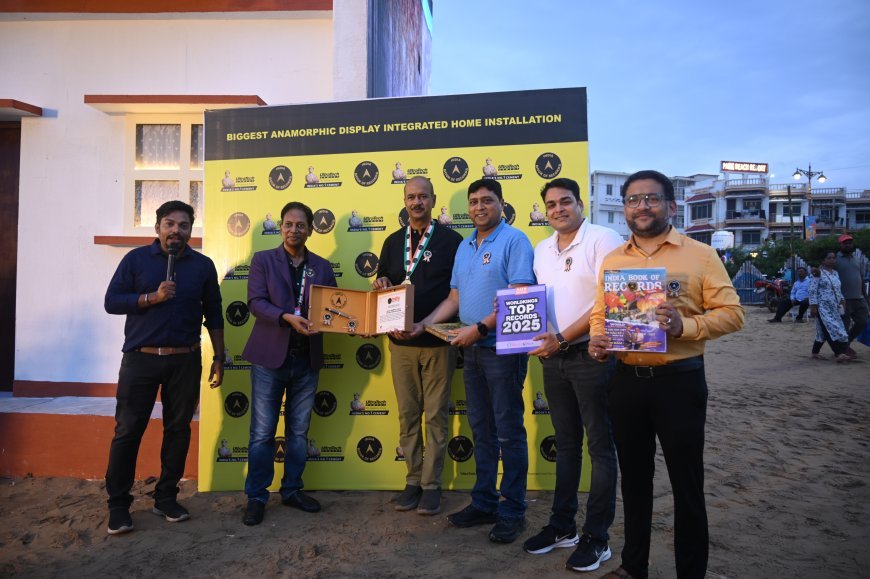 UltraTech Cement Sets India Book of Records at Puri Sea Beach During Rath Yatra 2025