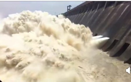 Hirakud Dam opens 20 gates