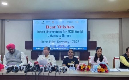 40 students from KIIT University to represent India at World University Games 2025
