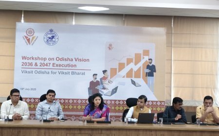 Workshop on Odisha Vision 2036 & 2047  “Viksit Odisha for Viksit Bharat” held