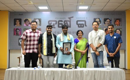 ‘Harshe E’ Literary Festival Celebrated in Bhubaneswar: Senior Writers Grace the Stage, Uplift Young Poets
