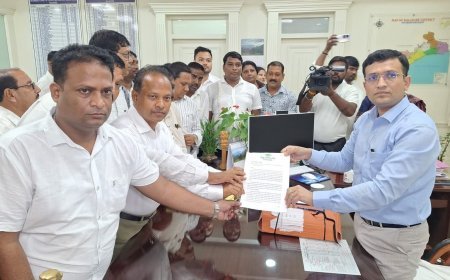 खरीफ धान खरीदी नियमों में विसंगतियों को लेकर बीजू जनता दल की प्रतिनिधिमंडली ने कलेक्टर को सौंपा ज्ञापन