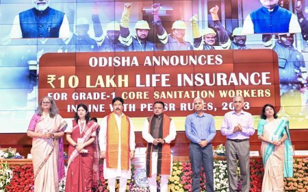 Sanitation workers in Odisha to receive life insurance coverage