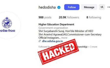 Odisha Higher Education Department's Instagram account, website of Ravenshaw University hacked