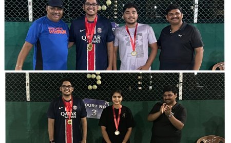 Anmol Dash shines at State-Level Pickleball Tournament, clinches Double Victory