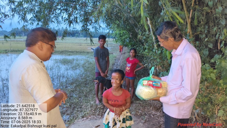 Flood Focus in Balasore   Inclusive Relief in the Face of Rising Waters: Yuva Vikas Leads Humanitarian Response During Balasore Floods 2025