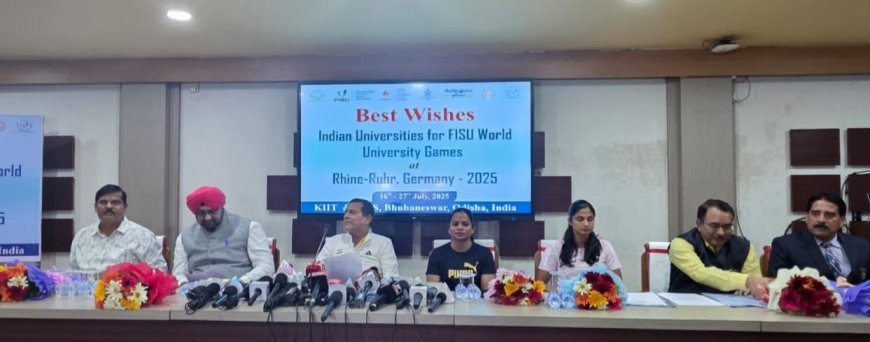 40 students from KIIT University to represent India at World University Games 2025