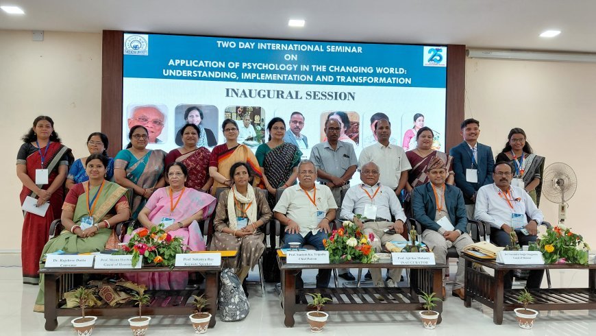 International Seminar Held at Fakir Mohan University by Psychology Department