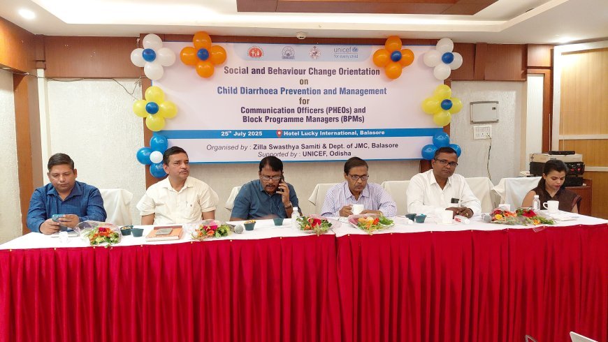 Training Workshop for Health Workers Organized by Fakir Mohan University and District Health Society