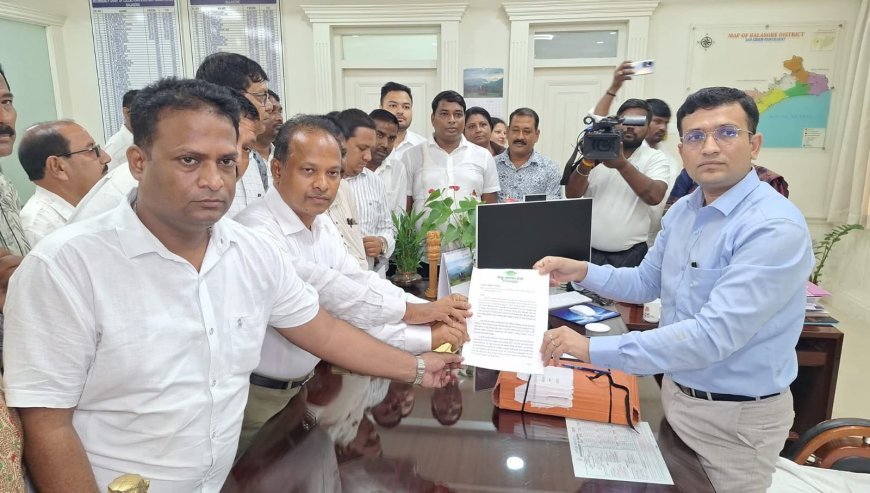 खरीफ धान खरीदी नियमों में विसंगतियों को लेकर बीजू जनता दल की प्रतिनिधिमंडली ने कलेक्टर को सौंपा ज्ञापन