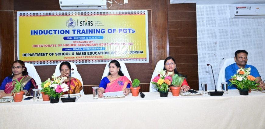 PGT Teachers undergo five-day training program in Bhubaneswar