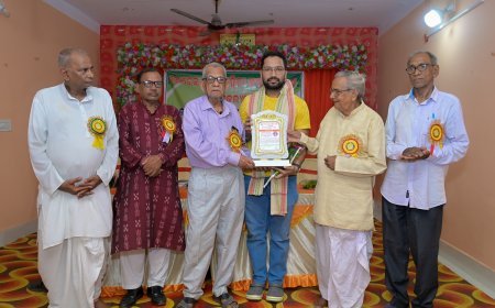 ଶ୍ରୀଜୟଦେବ ସମ୍ମାନ ରେ ସମ୍ମାନିତ ହେଲେ ଯାଜପୁର ର ହିତେଶ କୁମାର