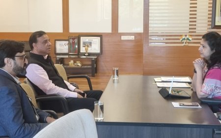 Bhubaneswar’s New City Project gains momentum:  Surbana Jurong Chief Executive meets H&UD Principal Secretary