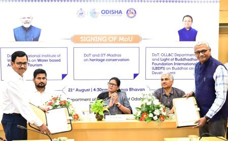 Odisha Tourism inks three strategic MoUs to boost heritage, adventure and Buddhist Tourism