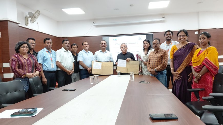 Fakir Mohan University Signs MoU with Emami Paper Mills to Set Up Sanitary Pad Production Unit on Campus