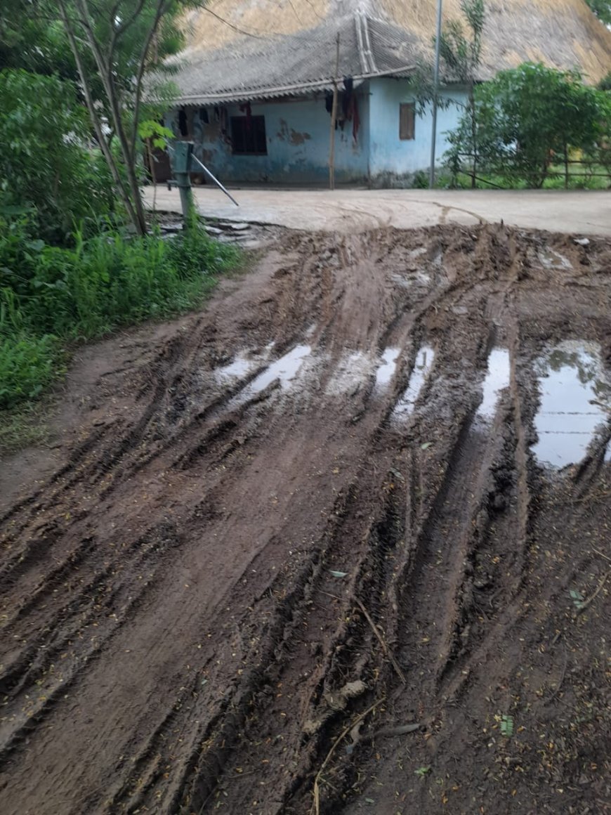 Jambeswarpur Connecting Road in Bad Condition: Villagers Demand Immediate Construction