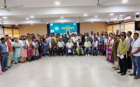 Teachers’ Day Celebrated with an Innovative Approach at Fakir Mohan University