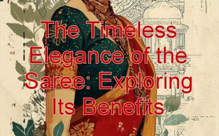 The Timeless Elegance of the Saree: Exploring Its Benefits