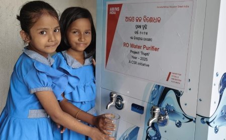 AM/NS India installs water purifiers in six schools in Paradeep