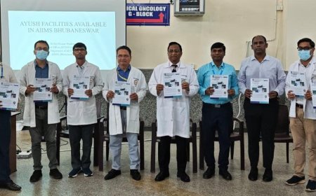 AIIMS Bhubaneswar observes 10th Ayurveda Day, launches AYUSHVANI Magazine