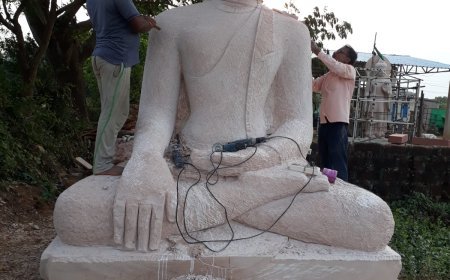 Odisha sculpture travels to Malaysia; 25-ton Buddha statue showcases Odia Art abroad