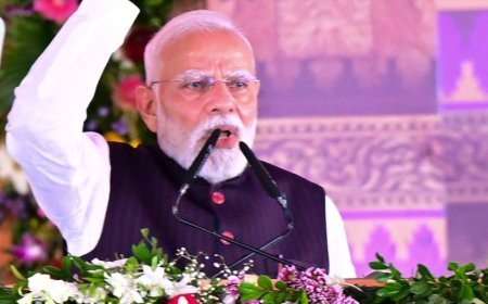 PM Modi launches Rs 60,000 crore development projects in Odisha’s Jharsuguda; key initiatives include master plans to upgrade MKCG Medical College & VIMSAR into super-speciality hospitals