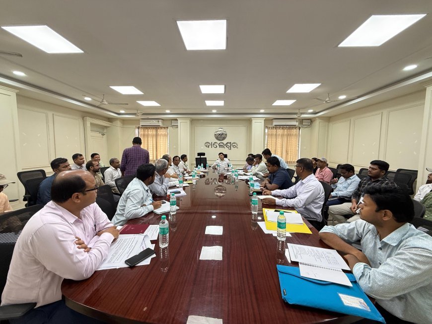 Important Review Meeting of PMG and Pragati Projects Conducted in Balasore