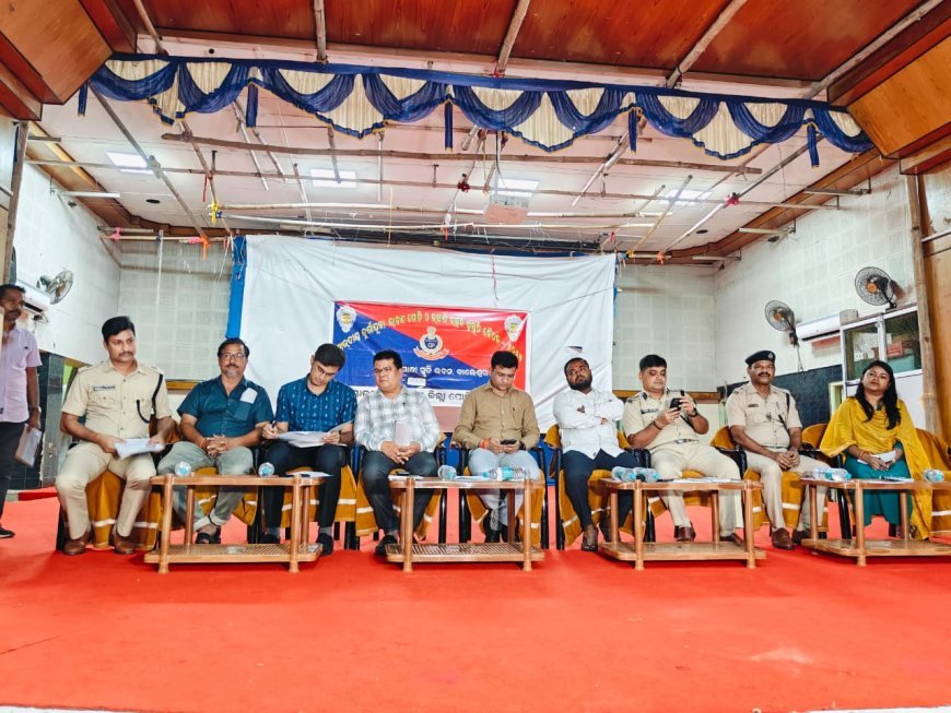 Peace Committee Meeting Held in Balasore Ahead of Durga Puja, Ravan Podi and Immersion Festival