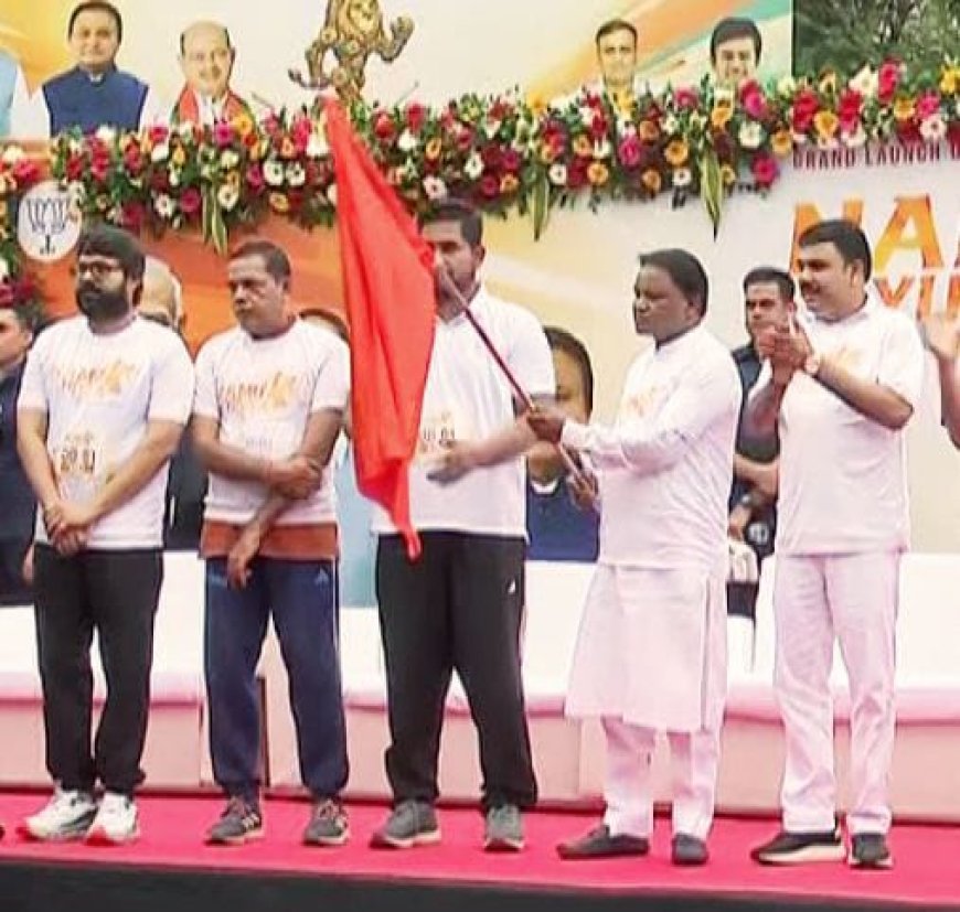 Massive marathon promoting drug-free India held in Bhubaneswar