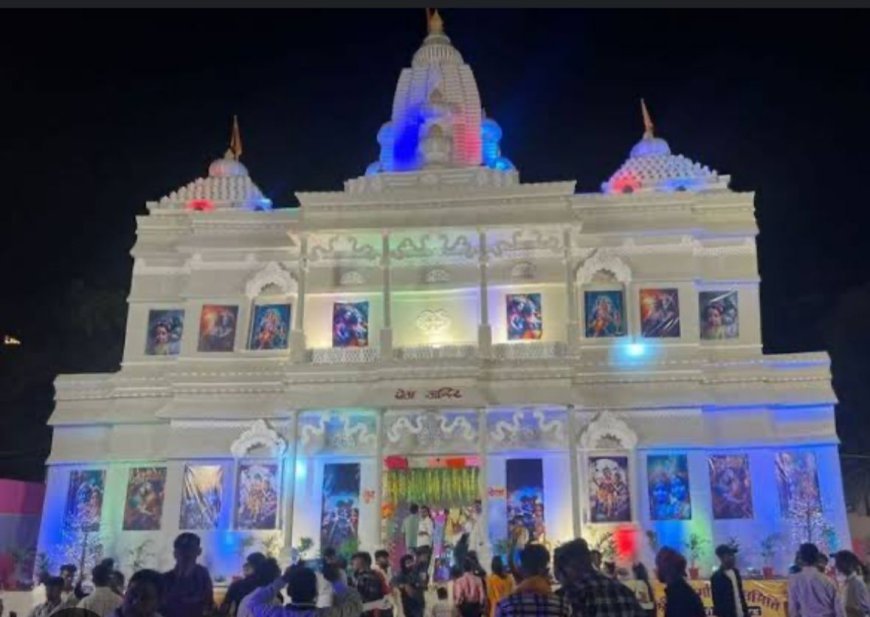 Badagada village Durga Puja Committee to replicate Vrindavan Prem Mandir-style welcome; silver crowns for all deities, four days of melodies major attraction