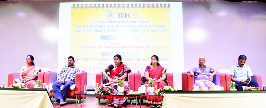 Orientation held for 102 new Higher Secondary Principals